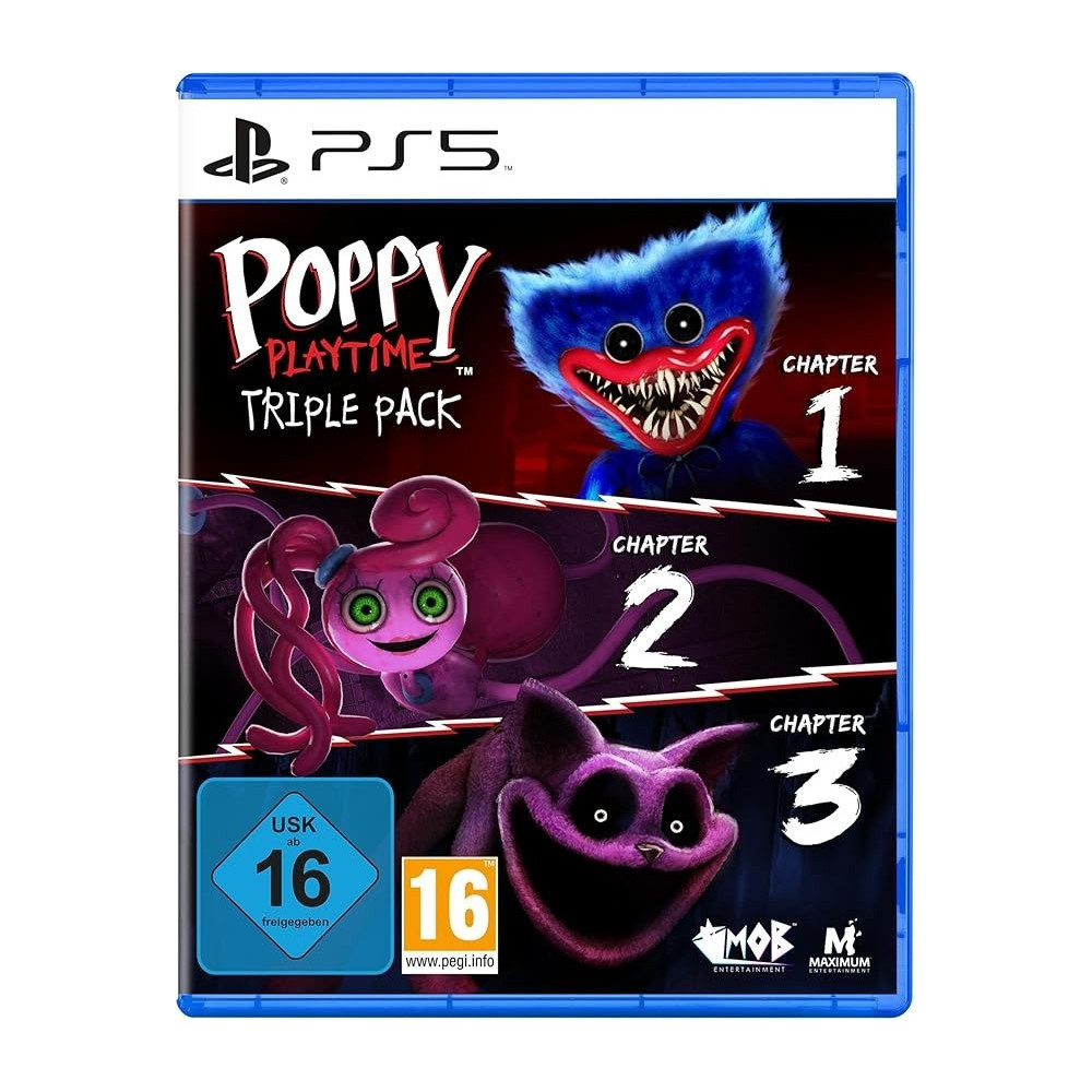 Maximum Entertainment Uk Limited Poppy Playtime Triple Pack, Ps5