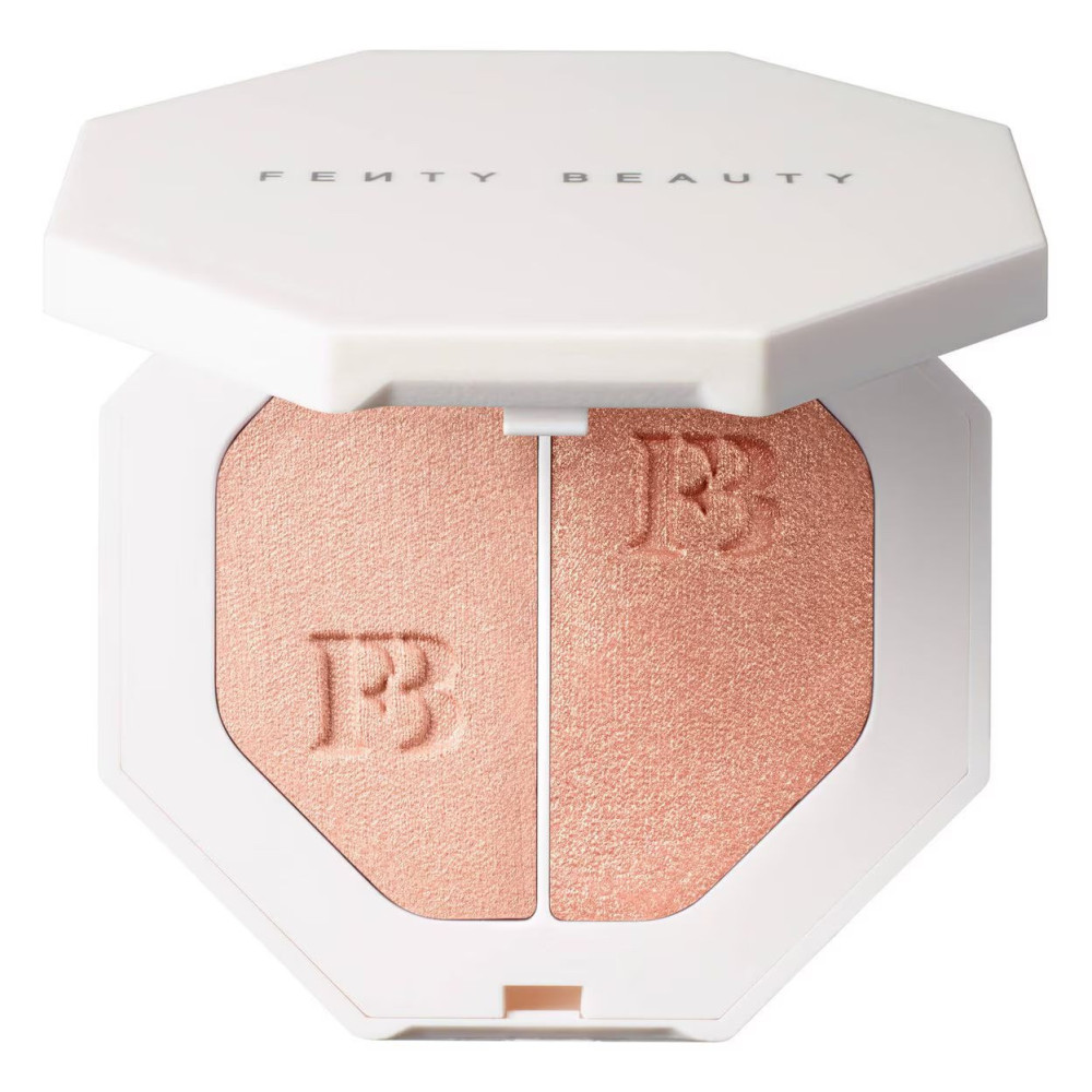 Fenty Beauty Killawatt Freestyle Highlighter, Girl Next Door/Chic Phreak - Soft Pink Sheen/ Supercharged Peachy Pink Shimmer