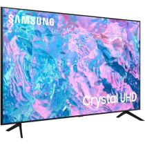 Samsung 55 Inch 4K Crystal UHD Smart LED Tv With Built-In Receiver UA55CU7000UXEG, Black, Wi-Fi