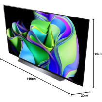 LG 65 Inch OLED evo C3 4K Smart TV 2023 Black Color Model OLED65C36LA