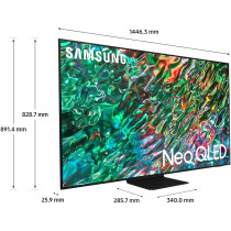 Samsung 65 Inch TV Neo QLED 4K Mini LED - QA65QN90BAUXZN (2022 Model)