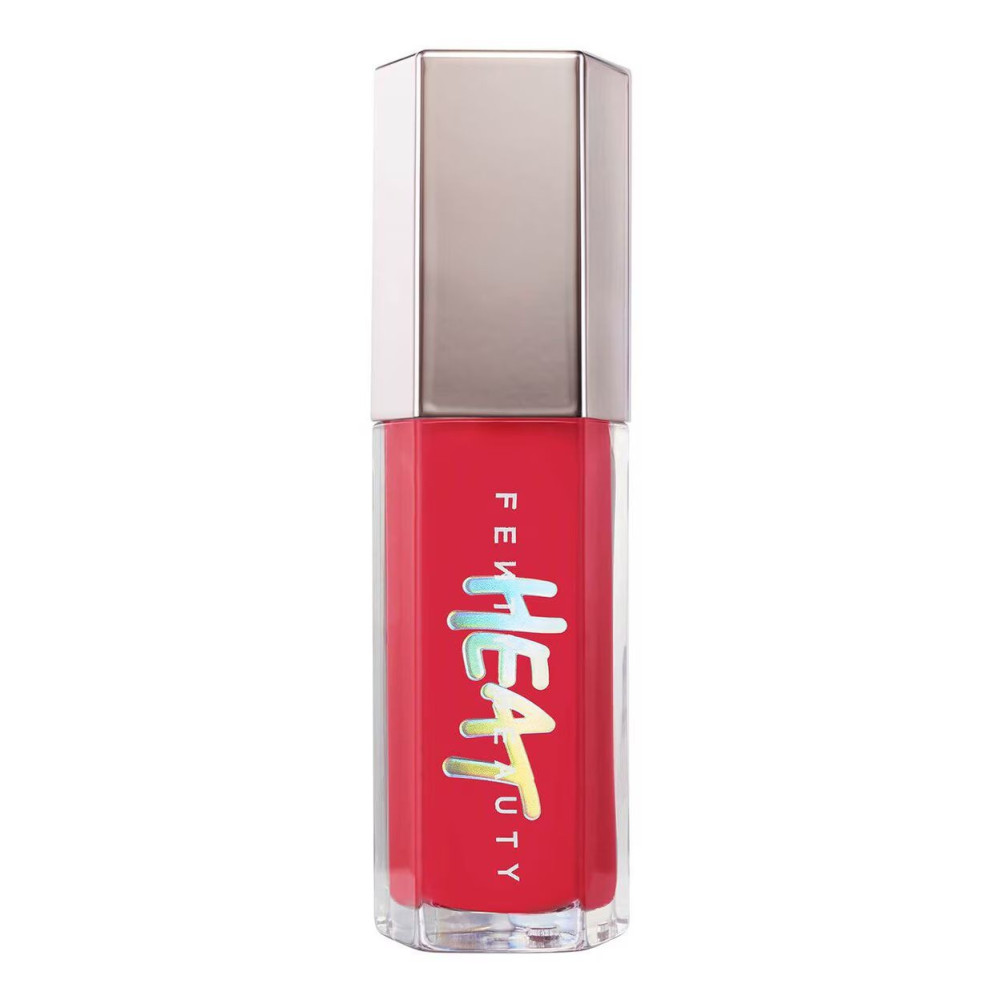 Fenty Beauty Gloss Bomb Heat Lip Luminzer + Plumper, Hot Cherry Sheer Red 9Ml