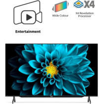 Sharp 70 Inch AQUOS XLED 4K Ultra HD Mini LED Google Android TV Black Model 4T-C70BK1X