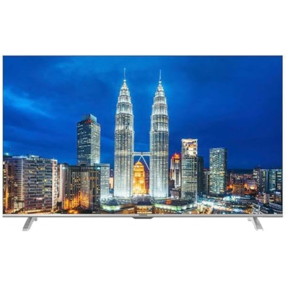 Tornado 4K UHD Frameless Smart TV 65 Inch Android, Black With Built-In Receiver, Youtube, Netflix, Big Size Ultra HD Television With Full Size Screen, No Frame 65UA1403X