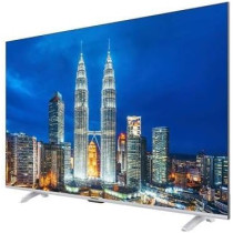 Tornado 4K UHD Frameless Smart TV 65 Inch Android, Black With Built-In Receiver, Youtube, Netflix, Big Size Ultra HD Television With Full Size Screen, No Frame 65UA1403X