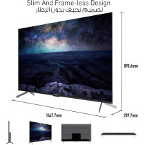 Panasonic 65 Inch TV 4K HDR UHD Smart Android TV 8GB ROM Remote DTS And Dolby Audio Chromecast Built-In Hexa Chroma Drive TH-65HX750