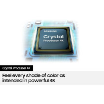 Samsung 75 Inch TV Crystal UHD 4K Flat - UA75AU8000UXZN