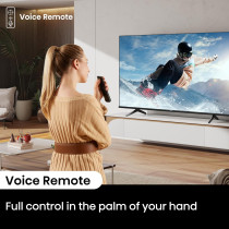 Hisense 55 inch QLED Smart TV E7N-Quantum Dot Colour, AI Picture, Dolby Vision, Dolby Atmos, Share to TV, Voice Control, Filmmaker Mode, Youtube, Netflix, Disney+ and Shahid, 55E7N