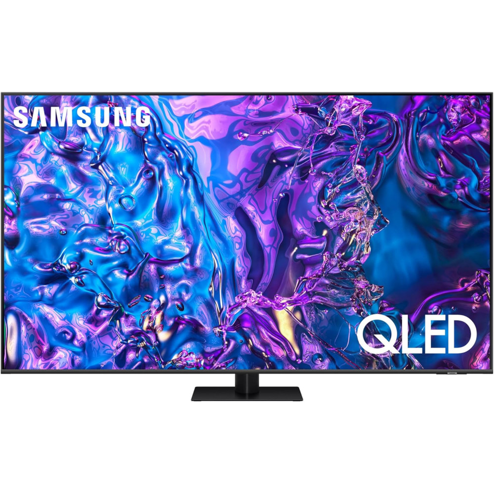 Samsung Smart TV, QLED, Q70D, 65 Inch, 100 Percentage Colour Volume with Quantum Dot, 4K AI Upscaling, Samsung TV Plus, Motion Xcelerator 120Hz, Titan Gray, QA65Q70DAUXZN