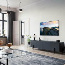 Samsung Smart TV, QLED, Q70D, 65 Inch, 100 Percentage Colour Volume with Quantum Dot, 4K AI Upscaling, Samsung TV Plus, Motion Xcelerator 120Hz, Titan Gray, QA65Q70DAUXZN