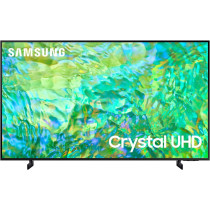 Samsung 65-Inch Class Crystal 4K UHD AU8000 Series HDR, 3 HDMI Ports, Motion Xcelerator, Tap View, PC on TV, Q Symphony, Smart TV