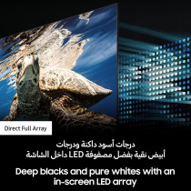 Samsung 65 InchTV QLED 4K Quantum HDR Direct Full Array - QA65Q80BAUXZN