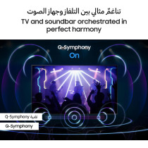 Samsung Smart TV, Big TV, Crystal UHD, DU7000, 85 Inch, 2024, Pur Colour, 4K Upscaling, Samsung TV Plus, Q-Symphony, Black, UA85DU7000UXZN