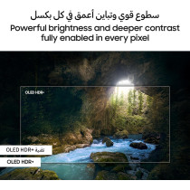 Samsung Smart TV, OLED, S90D, 65 Inch, 2024, NQ4 AI Gen2 Processor, OLED HDR+, Graphite Black, QA65S90DAUXZN 1 Year Samsung Warranty