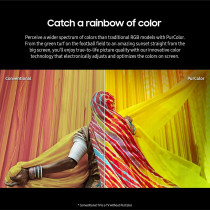 Samsung Smart TV, Crystal UHD, 75 Inch, Black, Crystal Processor 4K, Smart Hub, Object Tracking Sound Lite, UA75CU7000