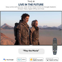 Nikai 70 Inch UHD LED WebOS Smart Tv Platinum Series, Magic Remote, Cinema Screen Design 4K Ultra HDR, Dolby Audio, Smart Voice Control, Apps YouTube, Netflix, Shahid, NIK70MEU4STN1