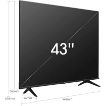 Hisense 43 Inch TV 2K FHD Smart TV With Dolby Vision HDR DTS Virtual X and WiFi, 43A4HD