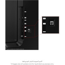 SAMSUNG Smart TV, Crystal UHD 4K, CU7000, 55 Inch, Black, 2023, Crystal Processor 4K, PurColour, Smart Hub, UA55CU7000UXZN