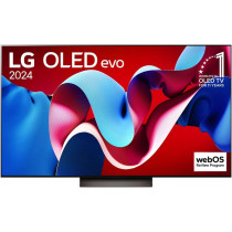 LG 65 Inch OLED evo C4 4K Smart TV AI Magic remote Dolby Vision webOS24, Black