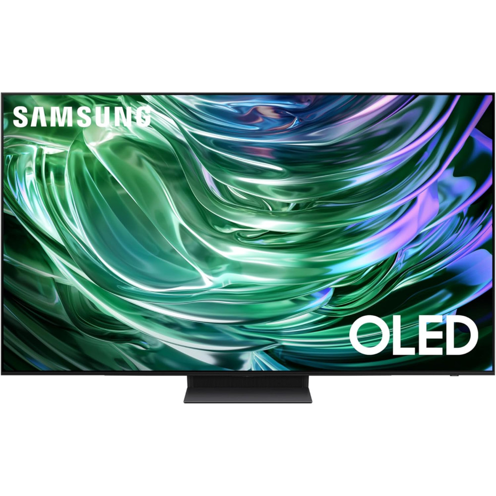 Samsung Smart TV, Big TV, OLED, S90D, 77 Inch, 2024, NQ4 AI Gen2 Processor, OLED HDR+, Samsung TV Plus, Graphite Black, QA77S90DAEXZN