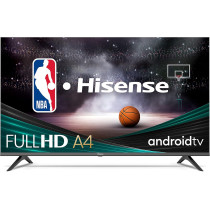 Hisense 43 Inch TV FHD Smart OS Vidaa TV with DTS Virtual X Game and Sports Modes Chromecast Built-in, 43A4H