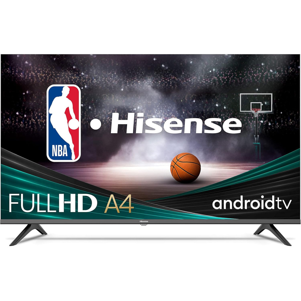 Hisense 43 Inch TV FHD Smart OS Vidaa TV with DTS Virtual X Game and Sports Modes Chromecast Built-in, 43A4H