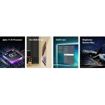 LG 77 Inch OLED evo G4 4K Smart TV AI Magic remote Dolby Vision WEBOS24, Black