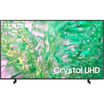 Samsung Smart TV, Big TV, Crystal UHD, DU8000, 85 Inch, 2024, Dynamic Crystal Colour, 4K Upscaling, Samsung TV Plus, Air Slim Design, Titan Gray, UA85DU8000UXZN