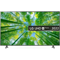 LG UHD 4K TV 75 Inch UQ8000 Series, Cinema Screen Design 4K Active HDR WebOS Smart AI ThinQ, 75UQ80006LD