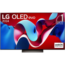 LG 77 Inch OLED evo C4 4K Smart TV AI Magic remote Dolby Vision, webOS24, Black