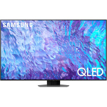 Samsung Smart TV, QLED, Q80C, 98 Inch, Carbon Silver, 2023, Neural Quantum Processor 4K, Smart Hub, Quantum HDR+, QA98Q80CAUXZN