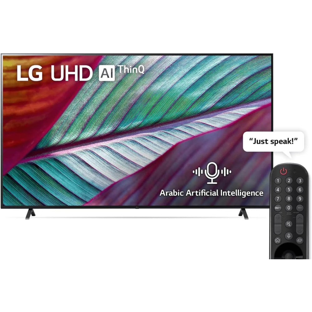LG, UHD 4K TV, 86 inch UR78 series, WebOS Smart AI ThinQ, 2023 86UR78006LC AMAE