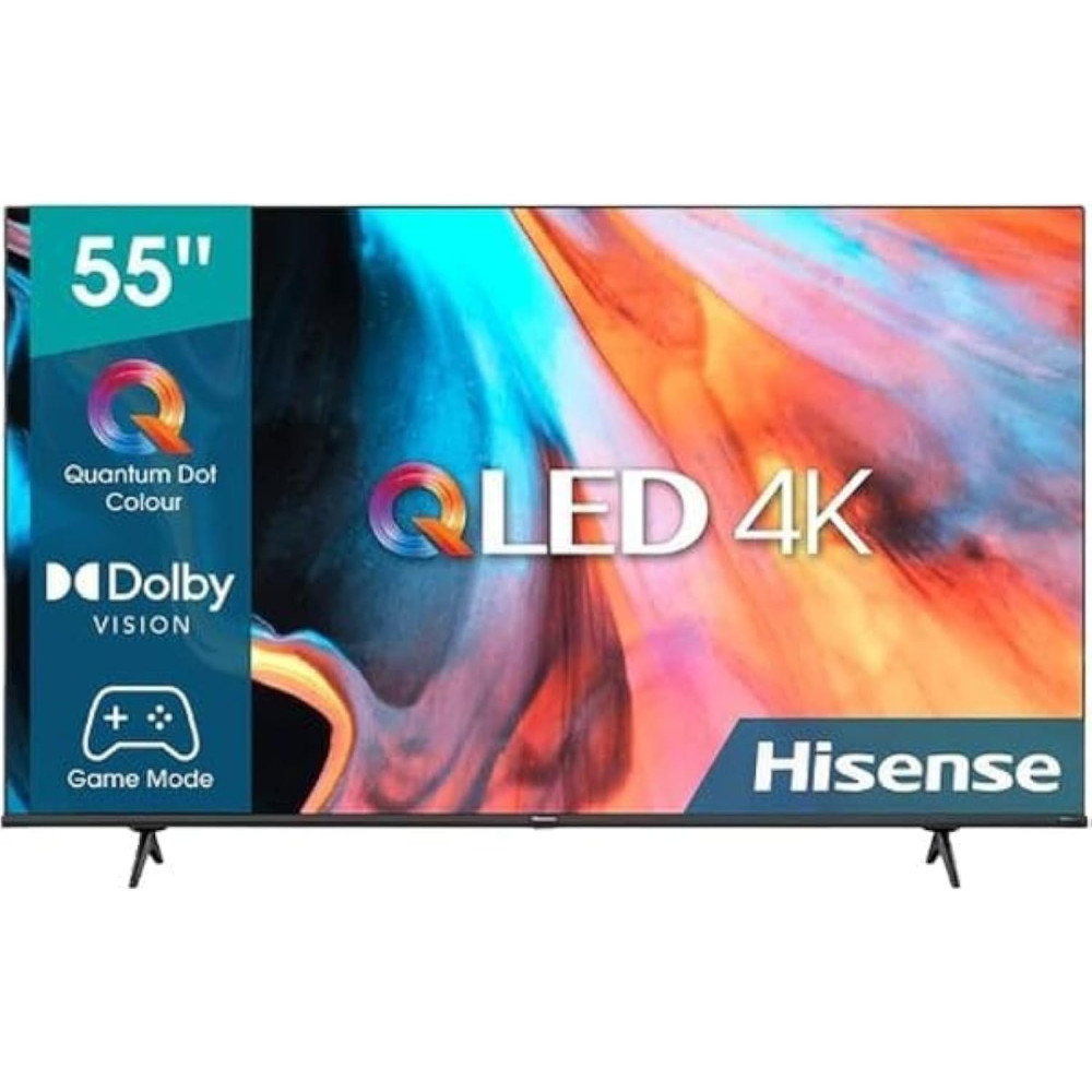 Hisense Class A6 Series 55-Inch 4K UHD Smart LED Vidaa OS TV 55A61K Black