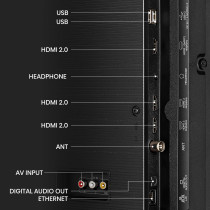 Hisense 50 inch 4K UHD Smart DLED TV, A6K Series