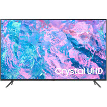 Samsung Smart TV, Crystal UHD, 65 Inch, Black, Crystal Processor 4K, Smart Hub, Object Tracking Sound Lite, UA65CU7000