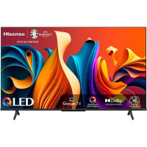 Hisense 55 inch QLED Smart TV E7N-Quantum Dot Colour, AI Picture, Dolby Vision, Dolby Atmos, Share to TV, Voice Control, Filmmaker Mode, Youtube, Netflix, Disney+ and Shahid, 55Q6N 
