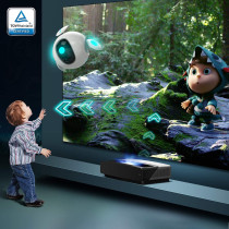 Hisense 100 inch 100L5 UHD SMART LASER TV, Black