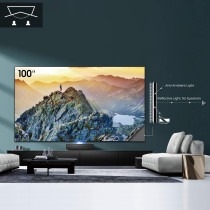 Hisense 100 inch 100L5 UHD SMART LASER TV, Black