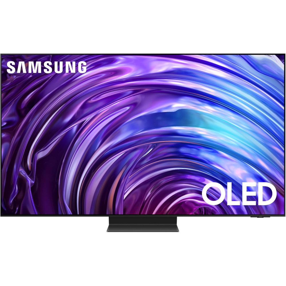 Samsung Smart TV, OLED, S95D, 65 Inch, 2024, NQ4 AI Gen2 Processor, OLED Glare free, OLED HDR Pro, Samsung TV Plus, Graphite Black, QA65S95DAUXZN