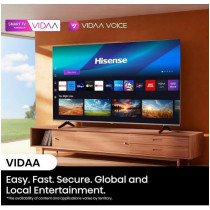 Hisense 75 Inch UHD 4K A6N-Dolby Vision Smart TV, Black