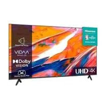 Hisense 50 Inch 4K UHD Smart TV, Black 2024 Model