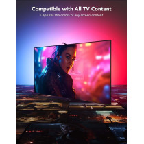 Samsung 55-Inch Crystal UHD Smart TV With LED Ambient Lighting, Black