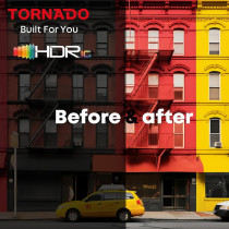 Tornado 65 Inch 4K ULTRA HD Smart TV, Black