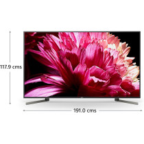 Sony 85 Inch 4K UHD HDR Android TV, Black