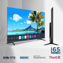 Elista 65-Inch UHD 4K Smart LED TV, Black