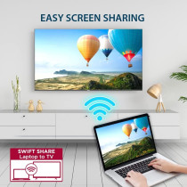 Elista 65-Inch UHD 4K Smart LED TV, Black