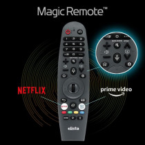 Elista 65-Inch UHD 4K Smart LED TV, Black