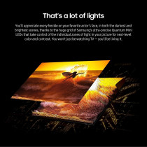 Samsung Neo QLED 55 Inch Neural Quantum Processor 4K Smart TV, Black