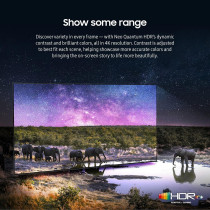 Samsung Neo QLED 55 Inch Neural Quantum Processor 4K Smart TV, Black