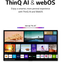 LG 75 Inch UQ90 Series UHD 4K Smart TV, Black